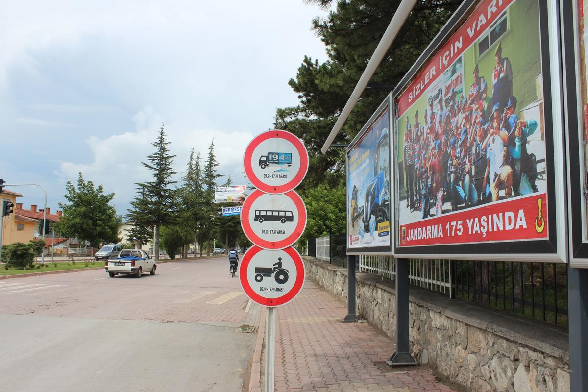 Beyşehir Belediyesi'nden Jandarmaya Bilboardlı Jest