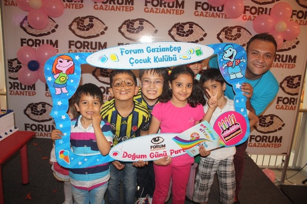 Forum Gaziantep, Haziran Çocuklarının Doğum Gününü Kutladı