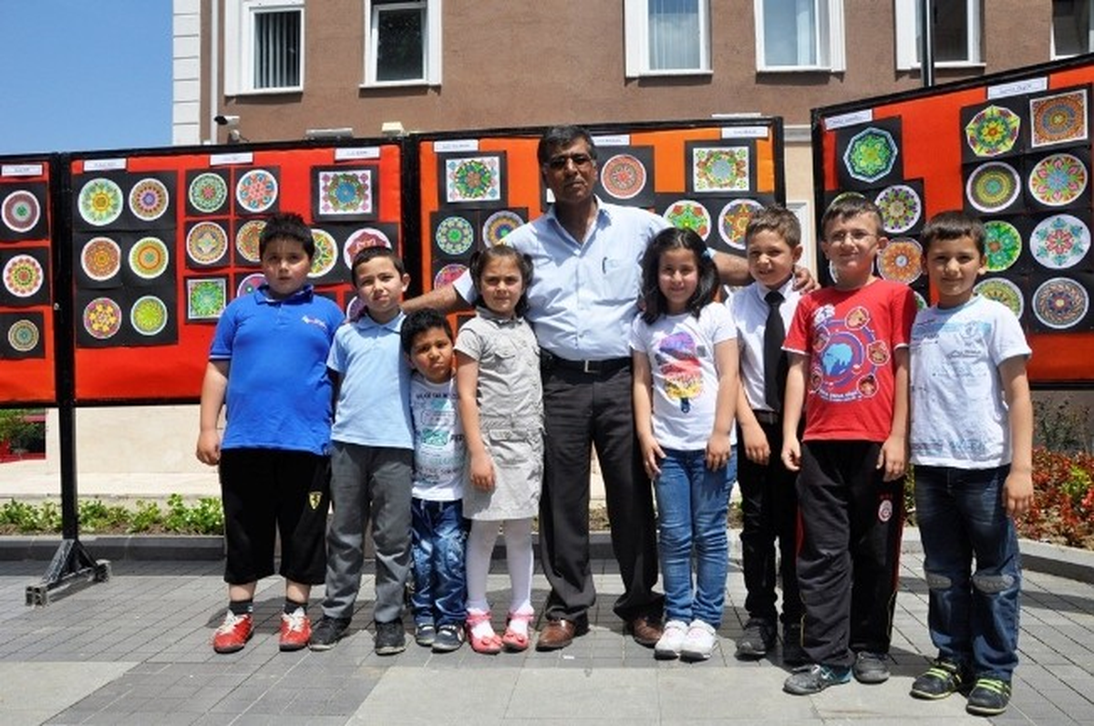 Kozcağızlı Miniklerden Süsleme Sergisi