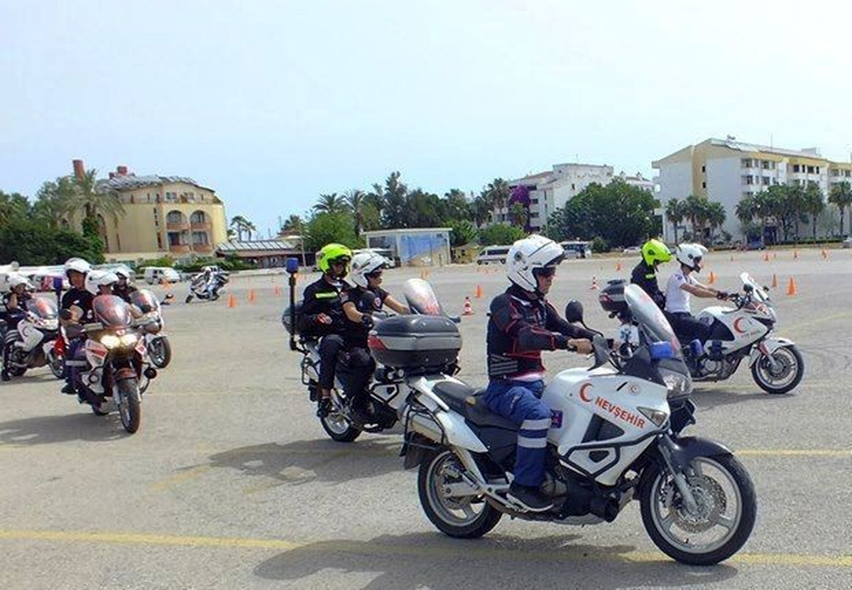Motosikletli Acil Sağlık Ekiplerine Eğitim