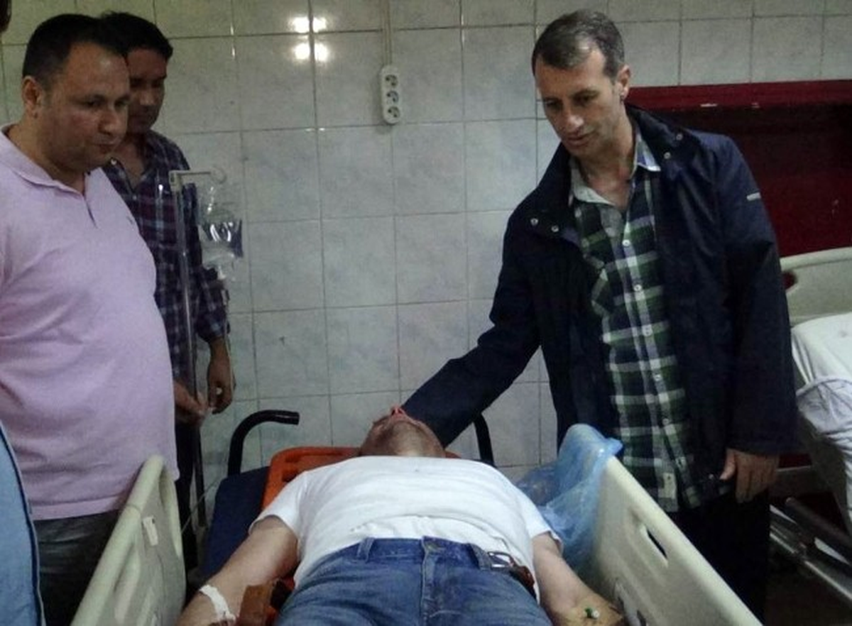 Siirt\'te Zırhlı Polis Aracı Takla Attı: 4 Yaralı