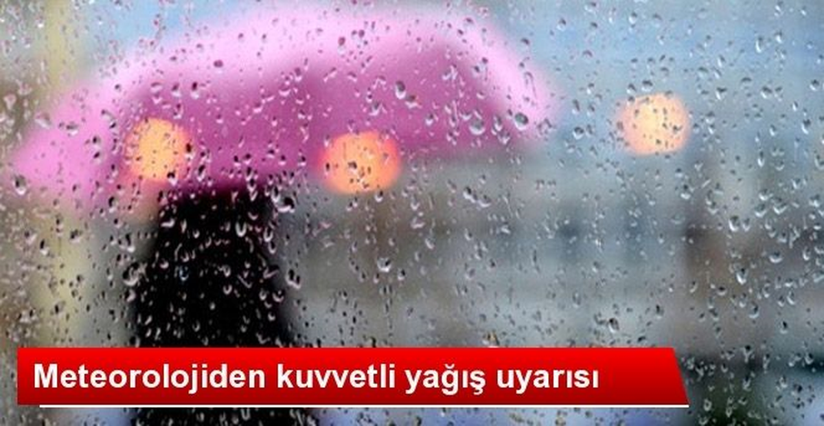 Yağışlı Hava Uyarısı