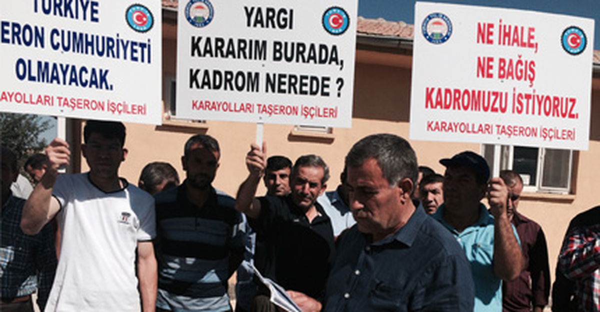 Yol İş\'ten "Kadromu Ver" Eylemi