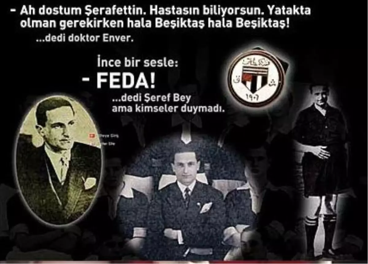 Beşiktaş, Şeref Bey\'i Anacak