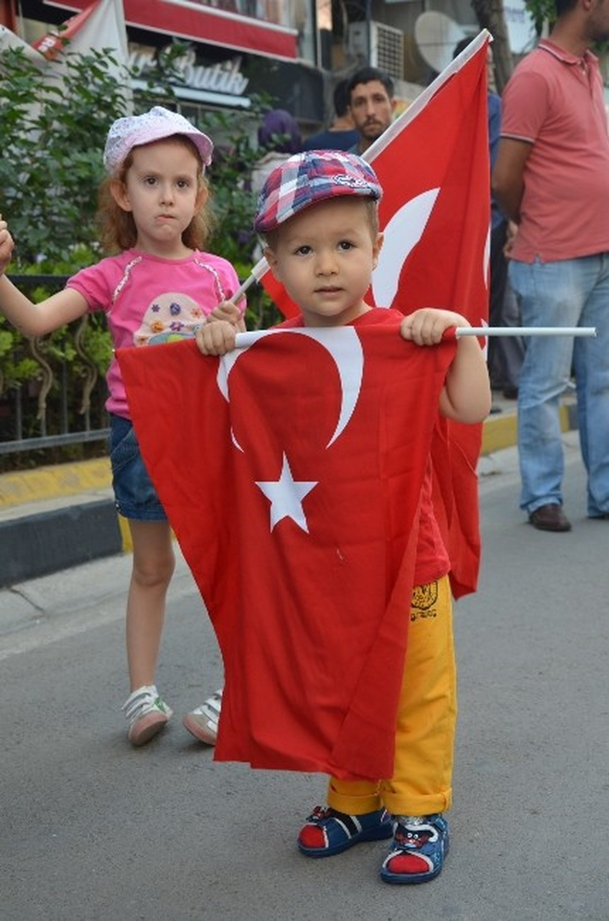 Facianın Merkezi Soma\'dan "Bayrağa Saygı" Yürüyüşü