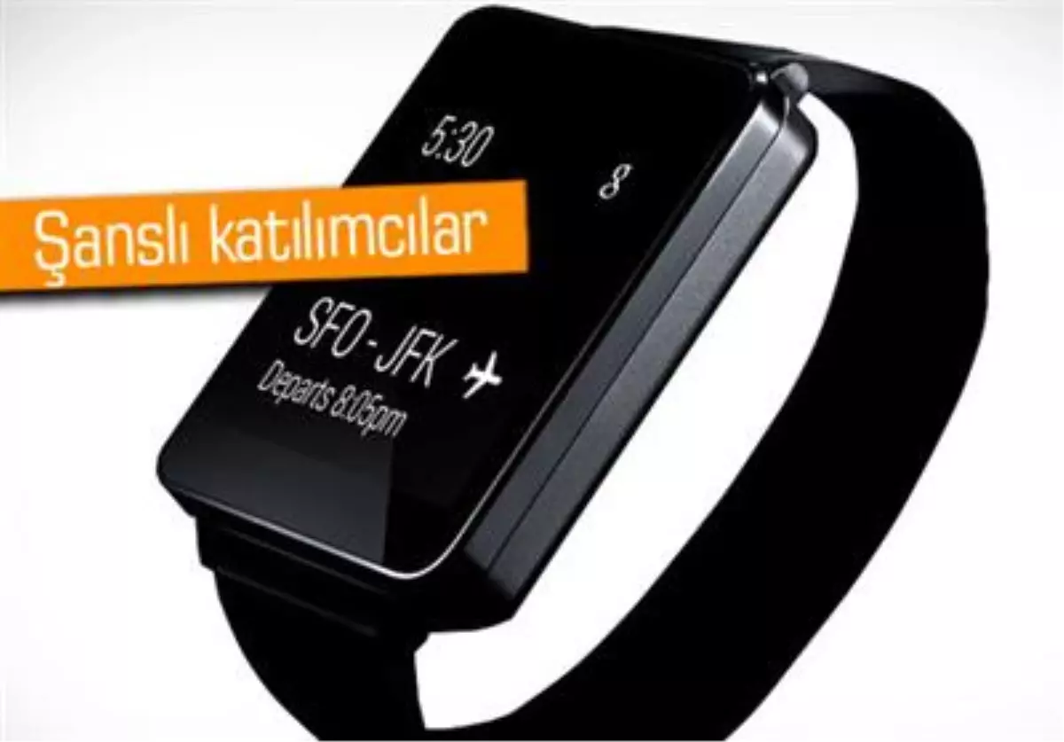 Katılımcılara Lg G Watch Veriliyor!