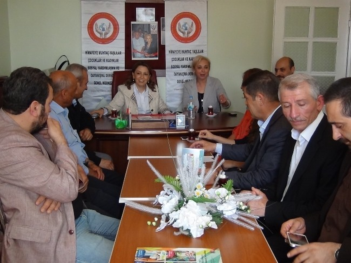 Milletvekili Çalık\'dan Himayeder Başkanı Budan\'a Ziyaret