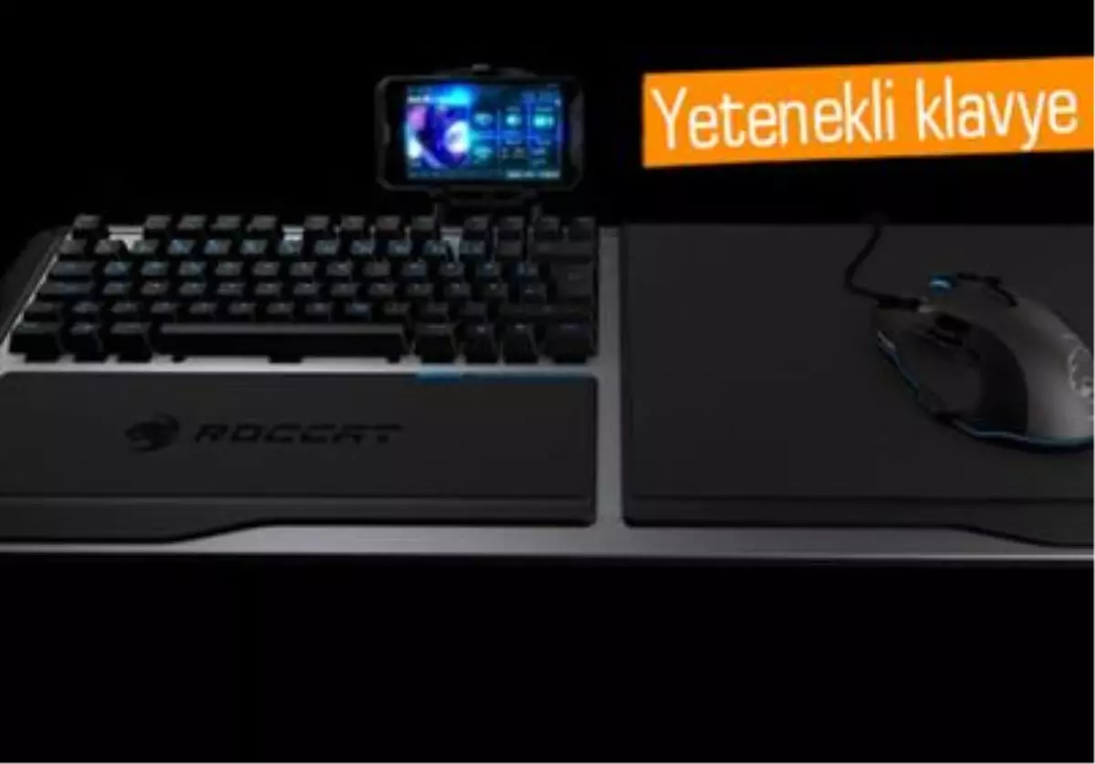 Roccat\'tan Modüler Oyuncu Klavyesi: Sova