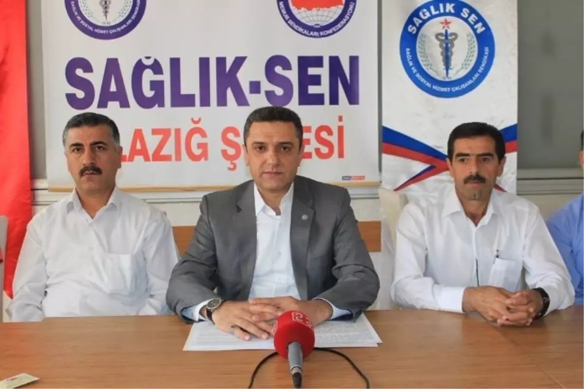 Sağlık-Sen Elazığ Şube Başkanı Karataş\'tan Başbakana Teşekkür