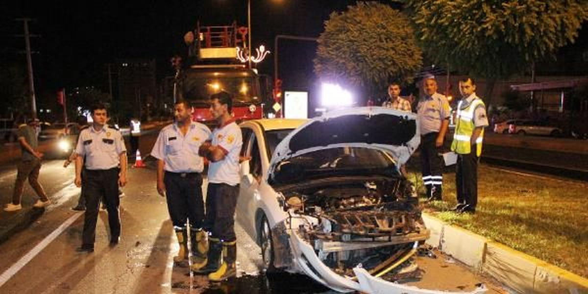 Şanlıurfa\'da Alkollü Sürücü Kaza Yaptı: 1 Yaralı