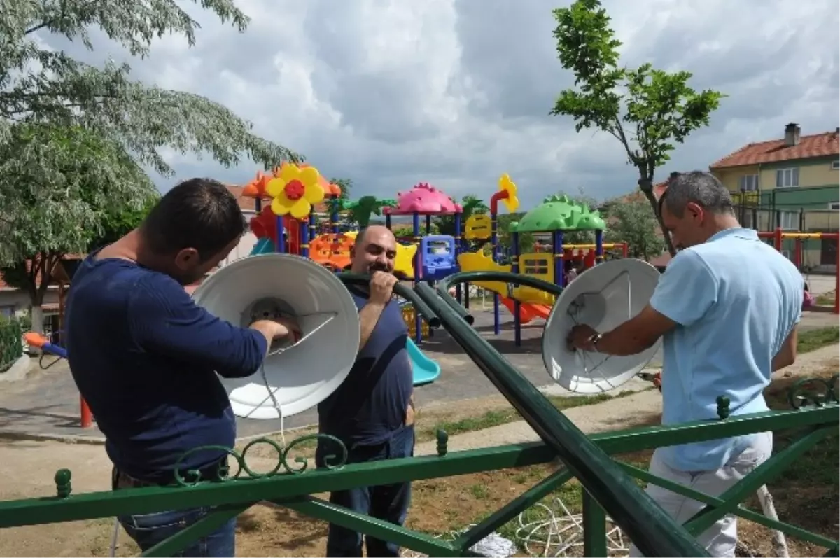 Yenidoğan Mahallesi Parkına Yeni Aydınlatmalar