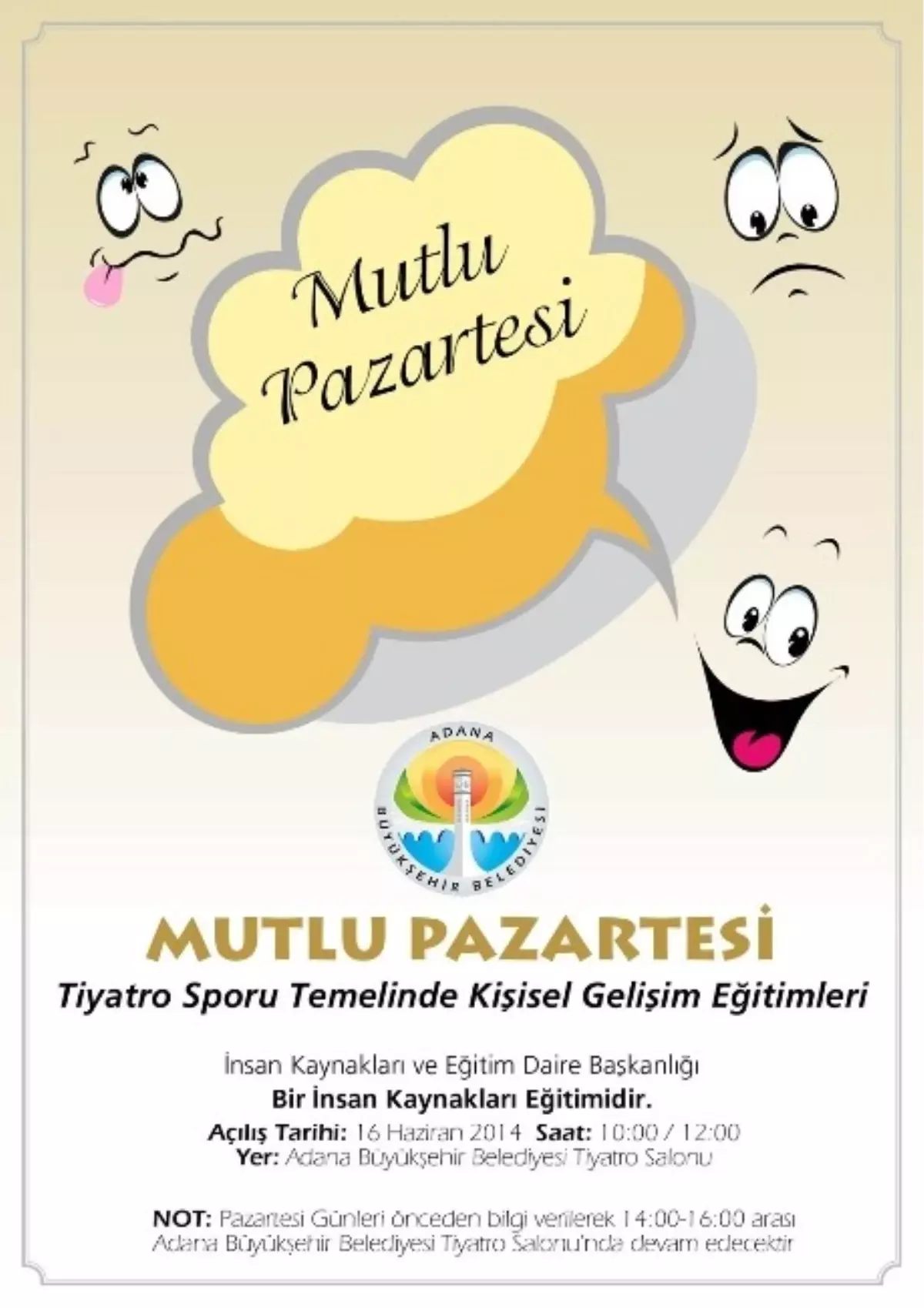 Belediye Çalışanlarına "Mutlu Pazartesi" Eğitimi