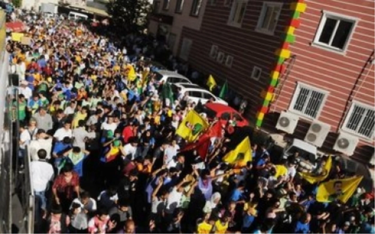 Gaziantep\'te Bdpliler Lice\'de Yaşananları Protesto Etti