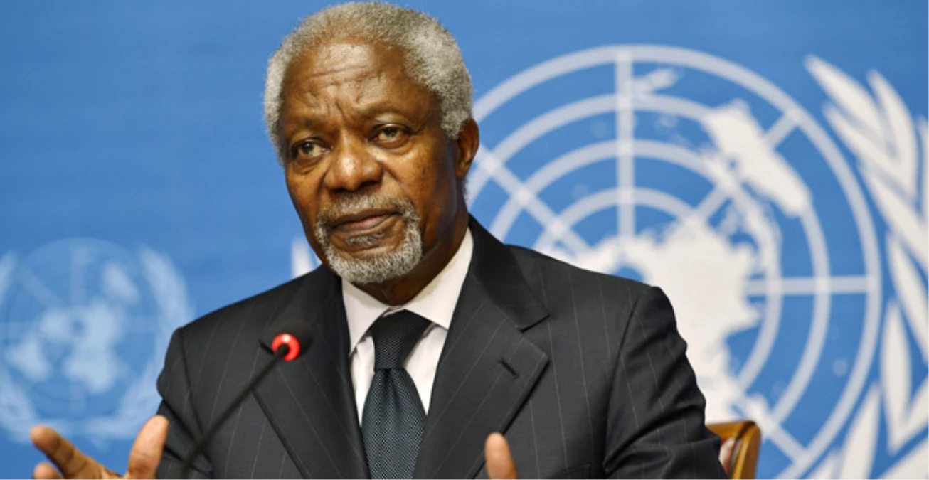 Kofi Annan Türkiye\'nin Dahil Olduğu Çekirdek Grubu Önerdi