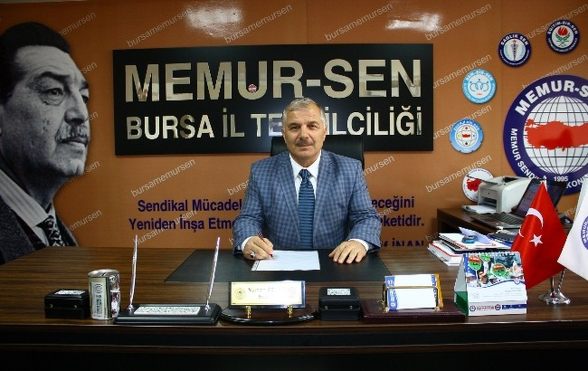 Memur-Sen Bursa İl Temsilciliği\'nden Bayrak Açıklaması