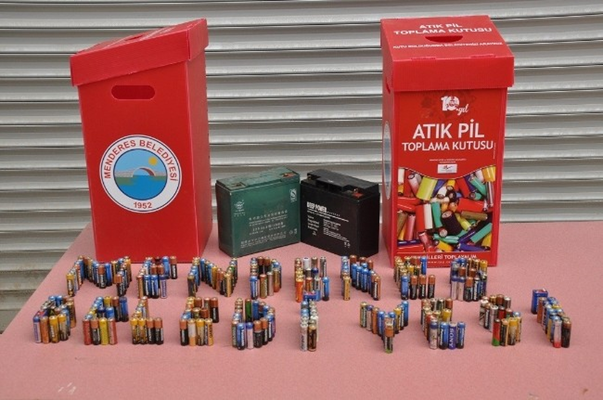 Menderesliler Atık Pil Toplamada Rekor Kırdı