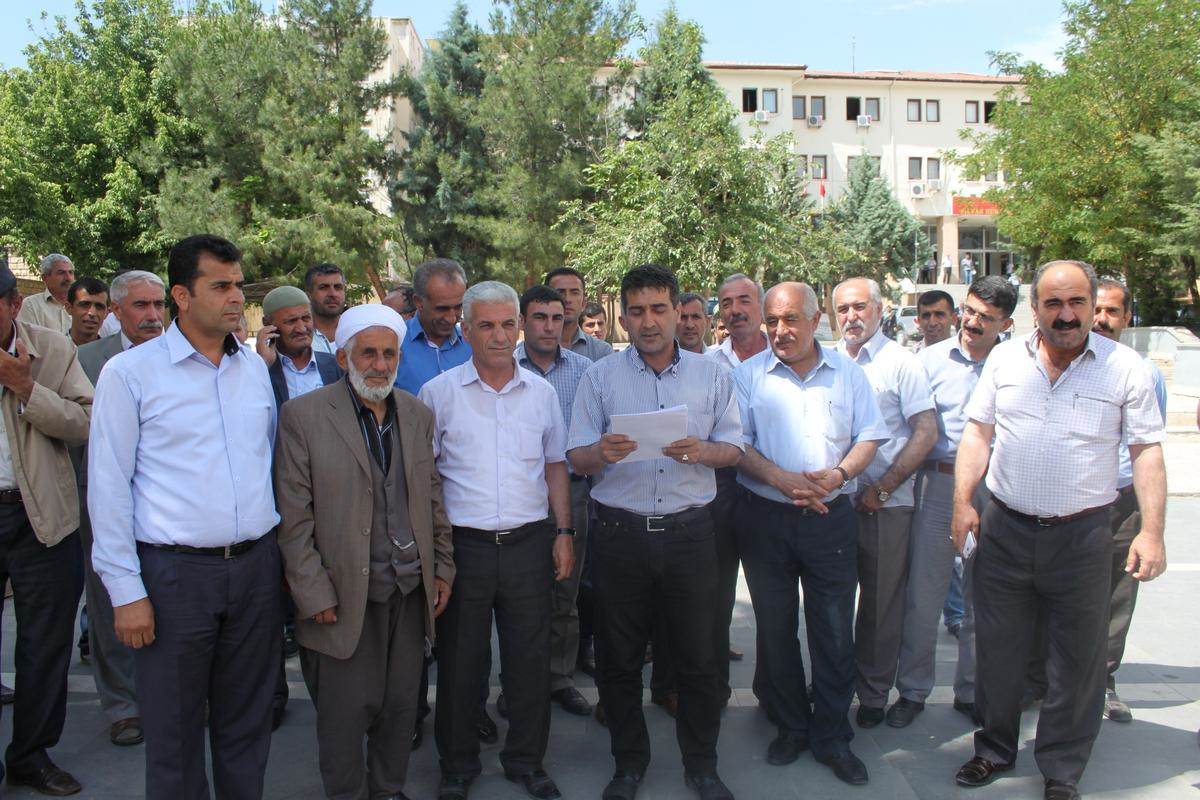 Silvan\'da Muhtarlardan Açıklama