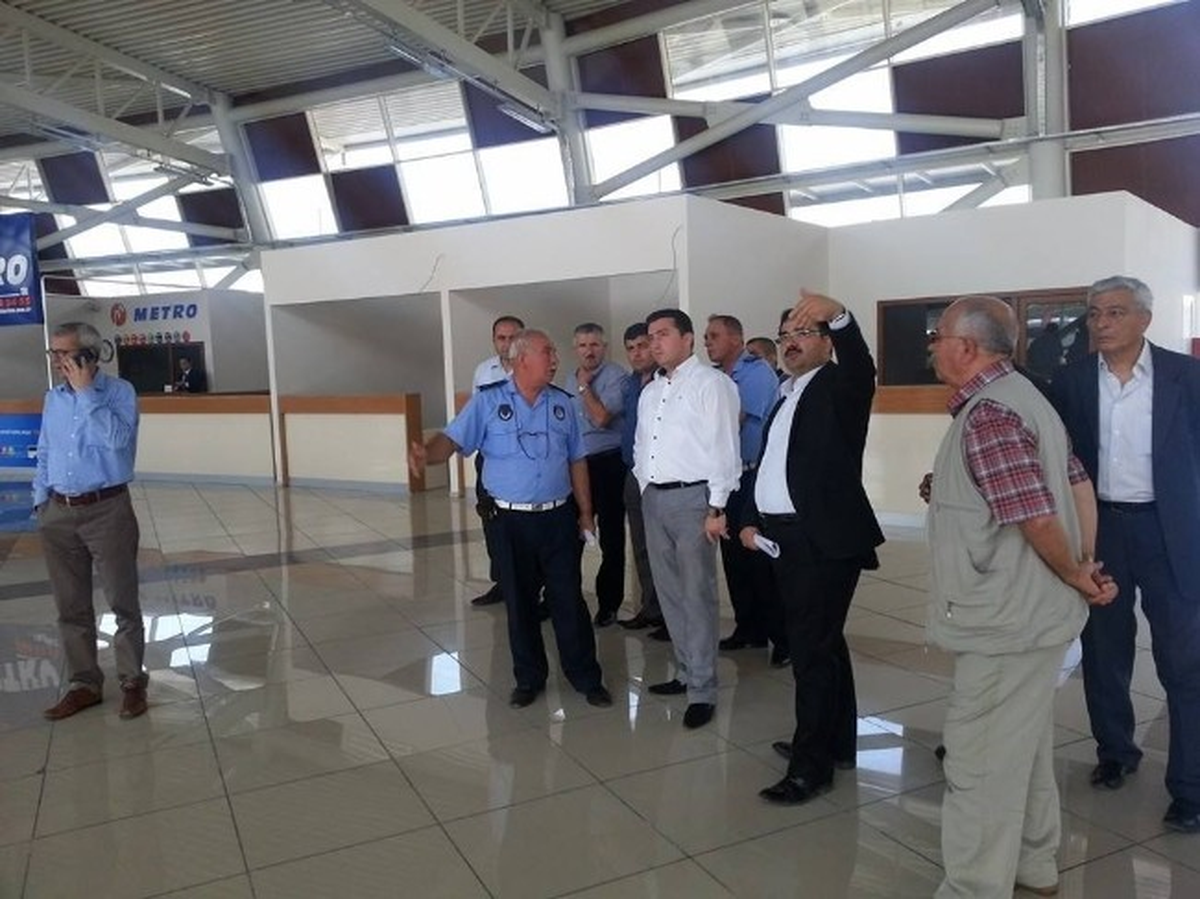 Bozüyük Belediye Başkanı Bakıcı Otogarı Ziyaret Etti