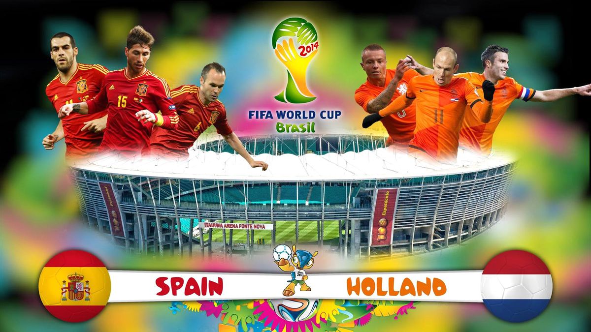 İspanya-Hollanda Maçının Özeti ve Maçın Geniş Özeti