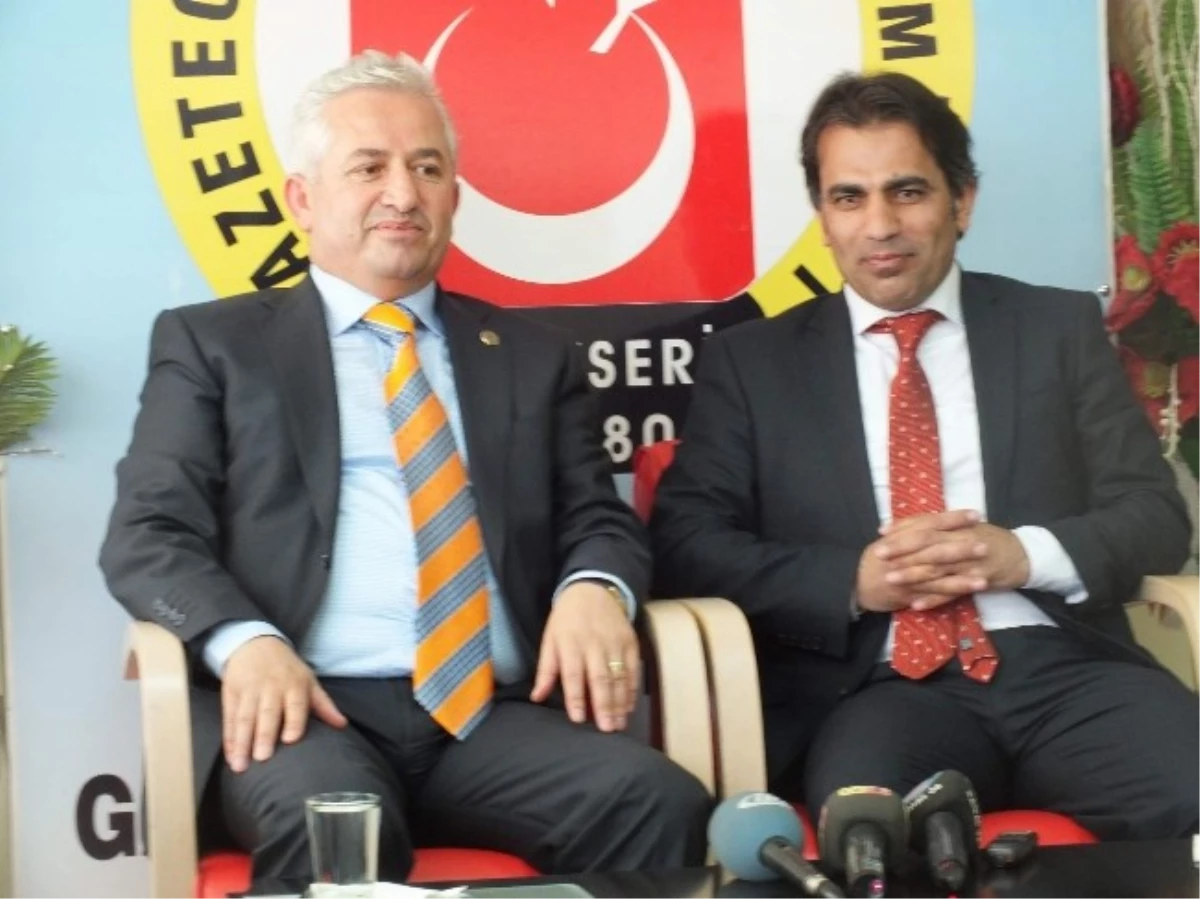 Kayseri Gazeteciler Cemiyeti Başkanı Metin Kösedağ\'a Tebrik Ziyaretleri