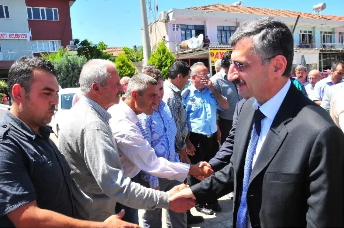 Vali Bektaş\'tan Sancaklı Bozköy\'e Kiraz Alım Merkezi Müjdesi