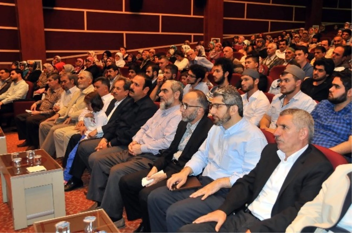 Akşehir\'de "Evlerimizin Enerjisi Sabır Konferansı" Düzenlendi