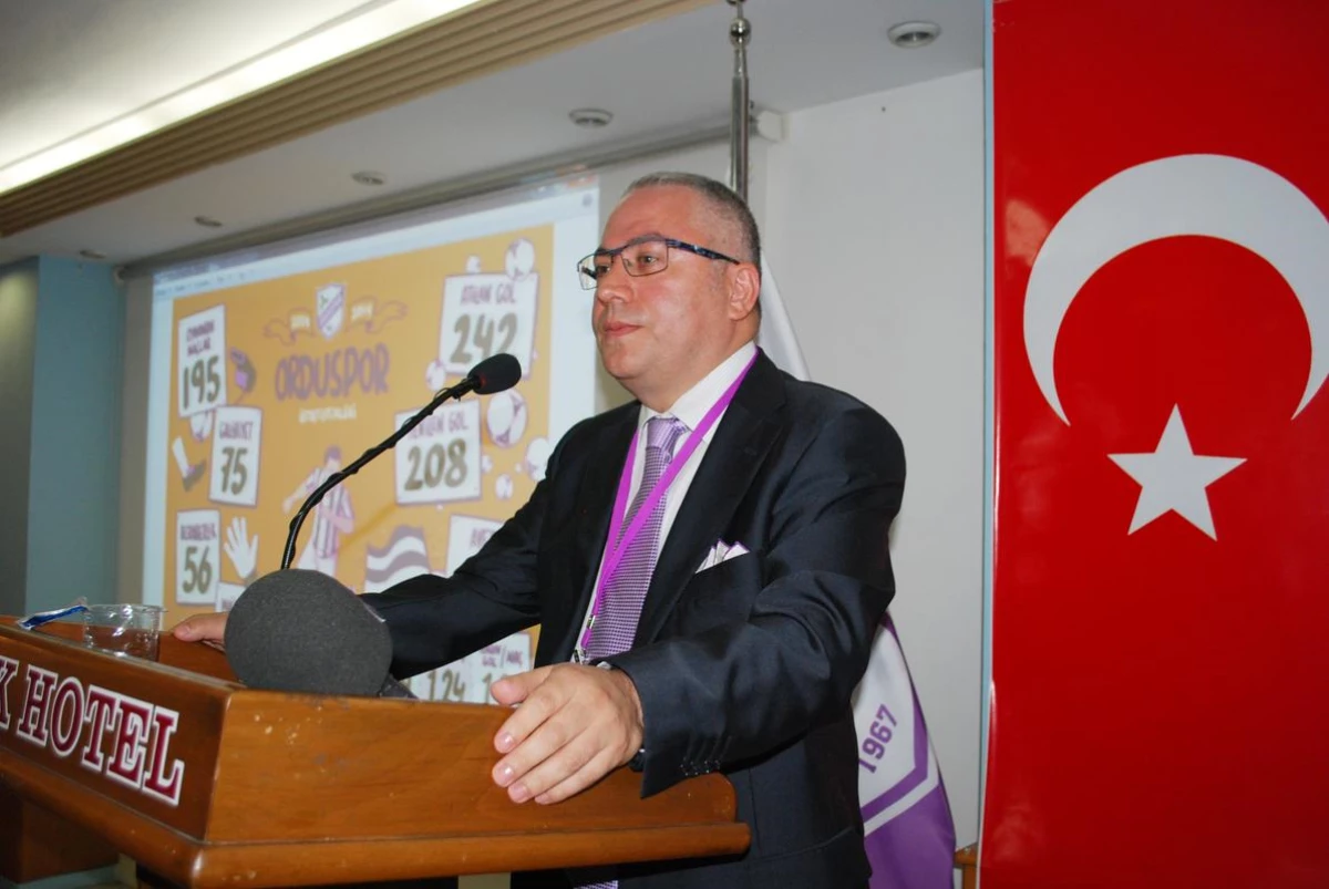 Orduspor\'da Nedim Türkmen Yeniden Başkan Seçildi