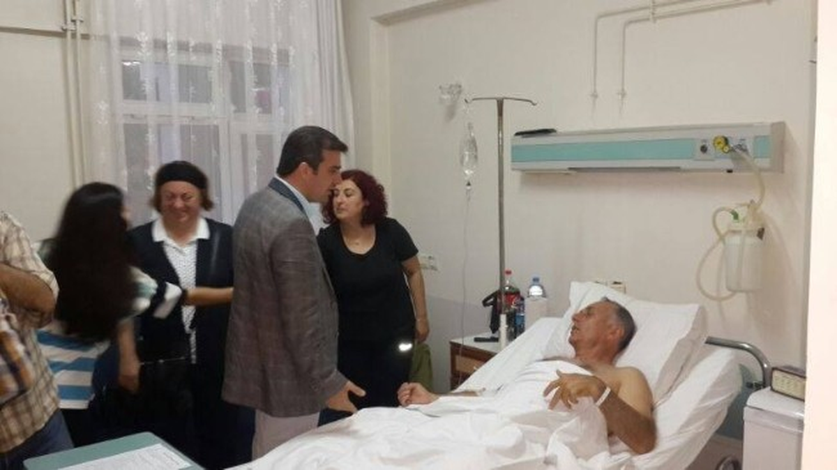 Başkan Yemenici Hasta Ziyaretlerini Sürdürüyor