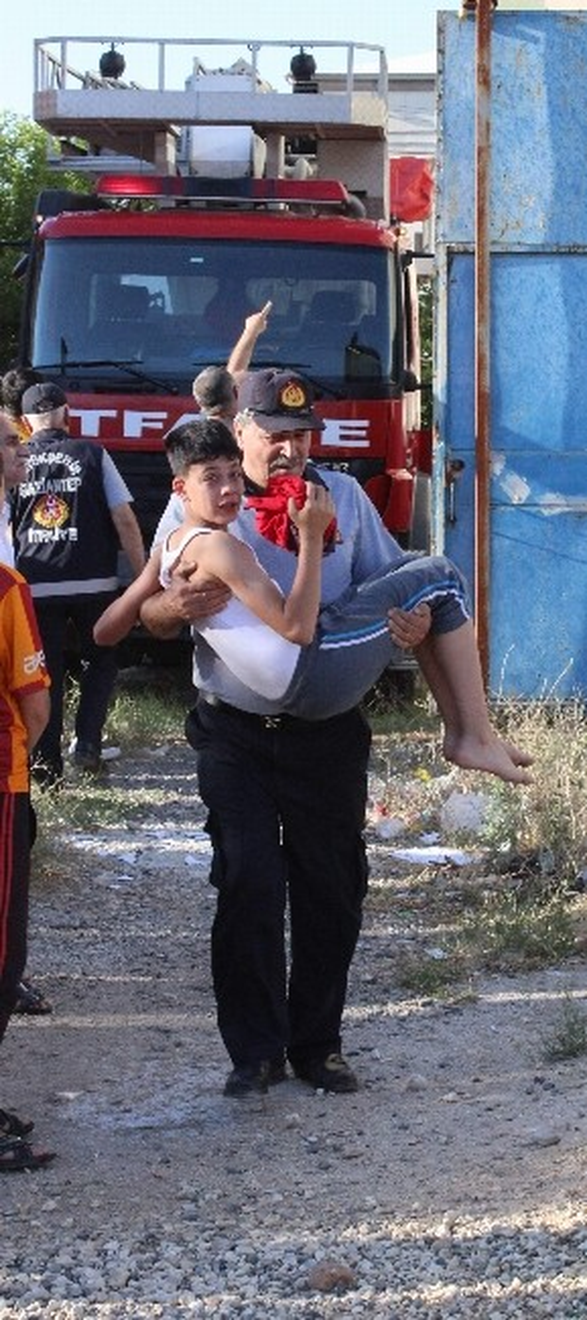 Gaziantep\'te Öğrenci Yurdunda Yangın