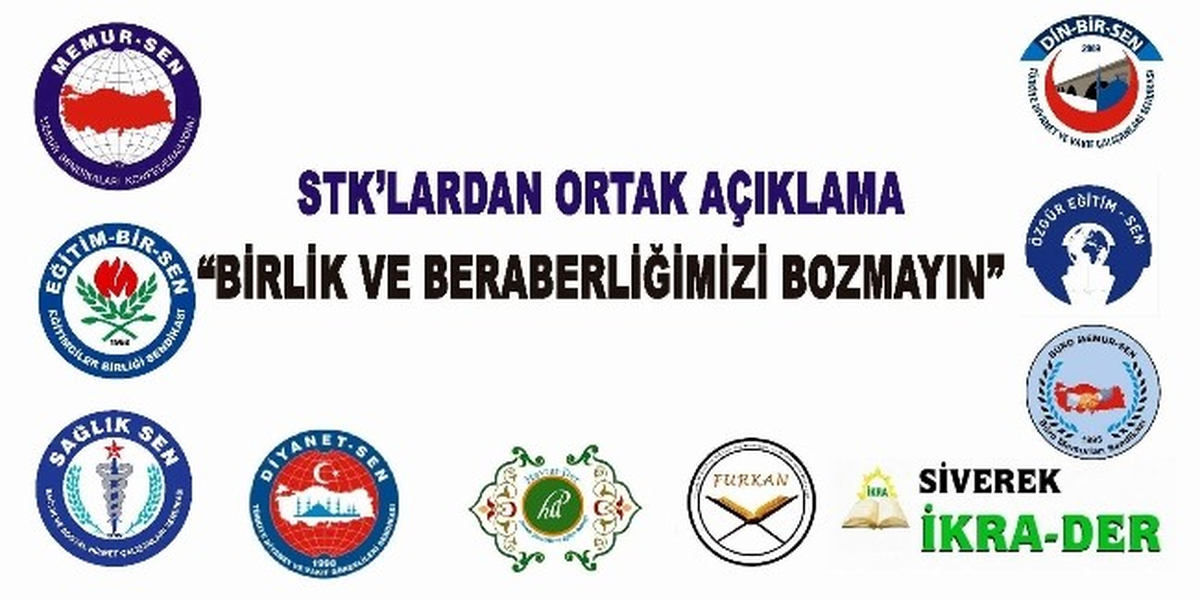 Siverek\'te STK\'lardan Sağduyu Çağrısı