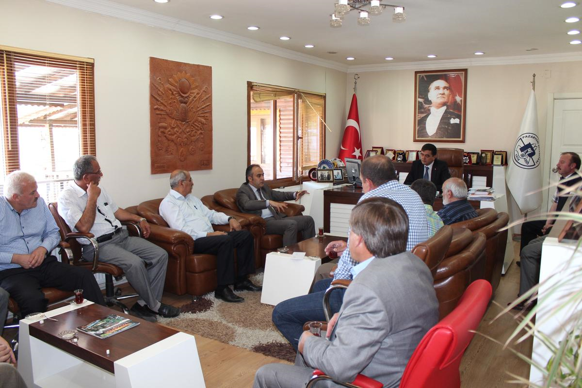 İnegöl Belediye Başkanı Aktaş\'tan Pazaryeri\'ne Ziyaret