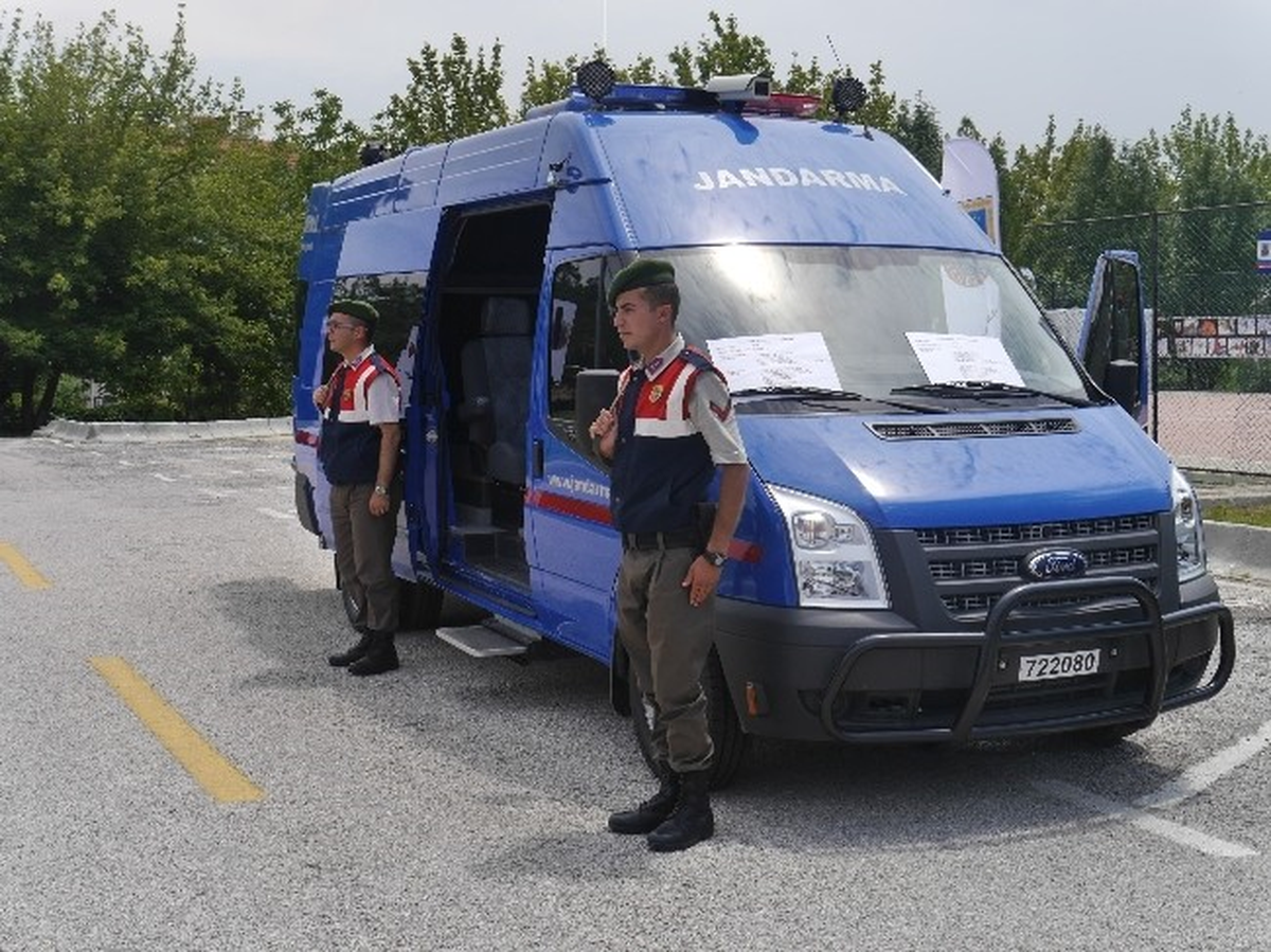 Jandarma Mobil Karakol Aracı Edirne\'de Görev Yapacak
