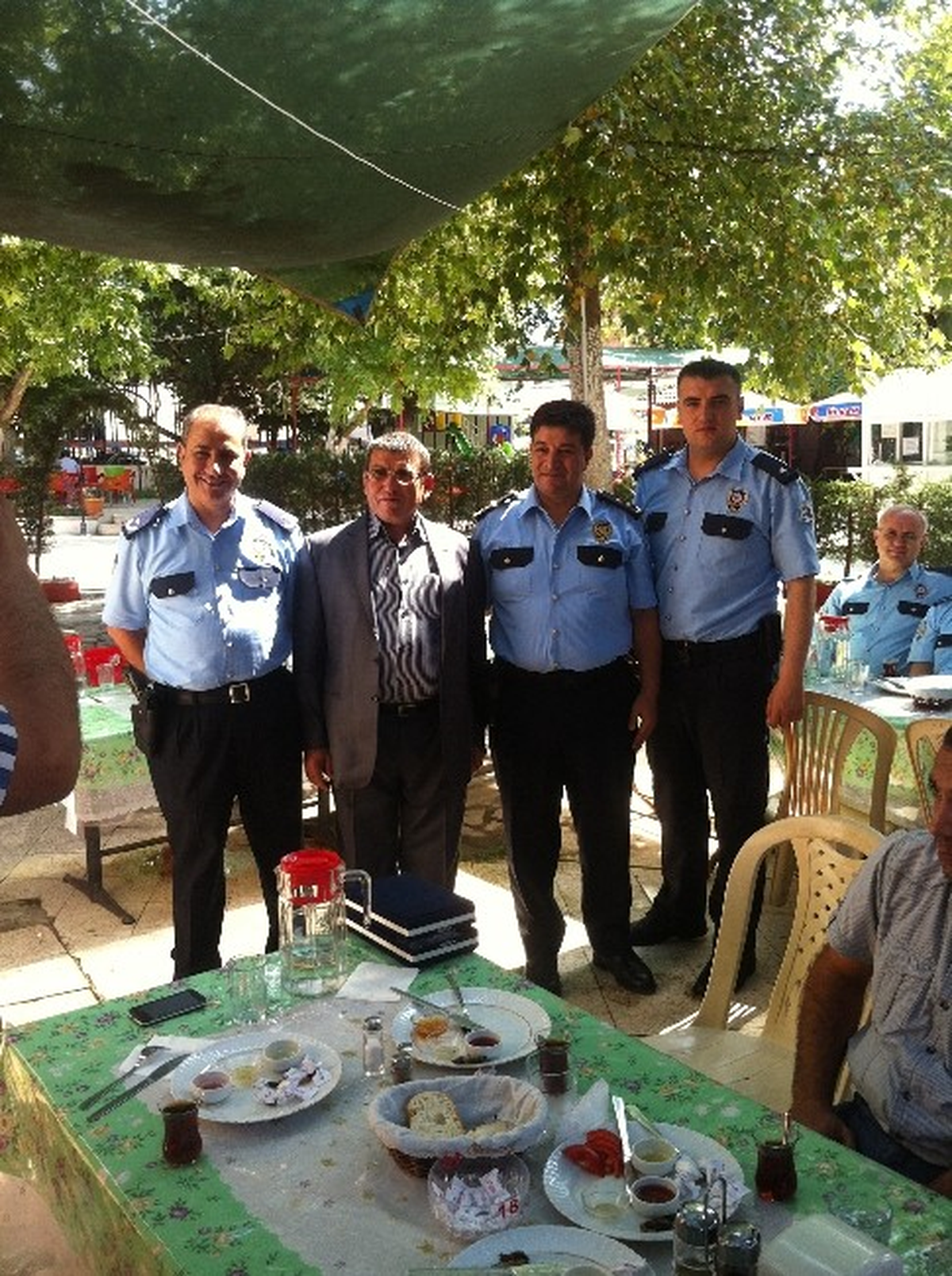 Kiraz Emniyet Müdürlüğü Emekli Personelini Unutmadı