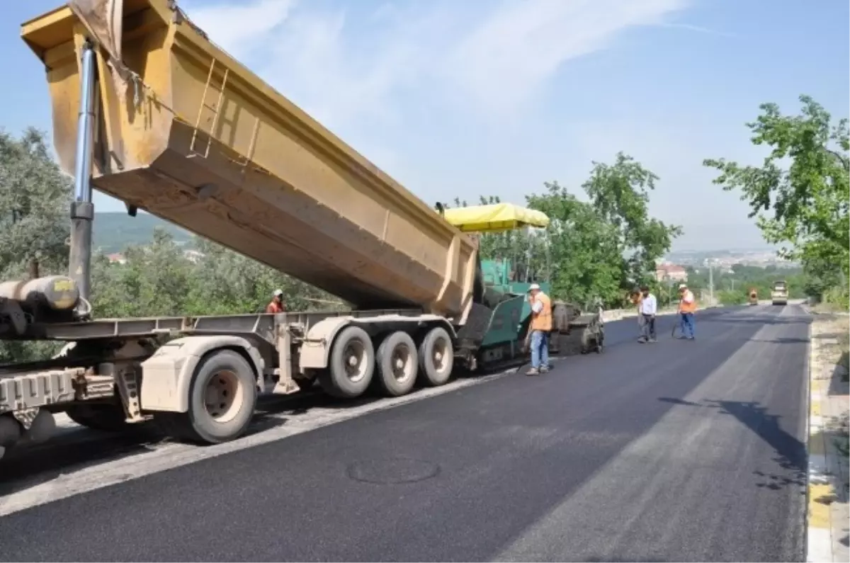 Kocaorman Caddesi Asfaltlandı