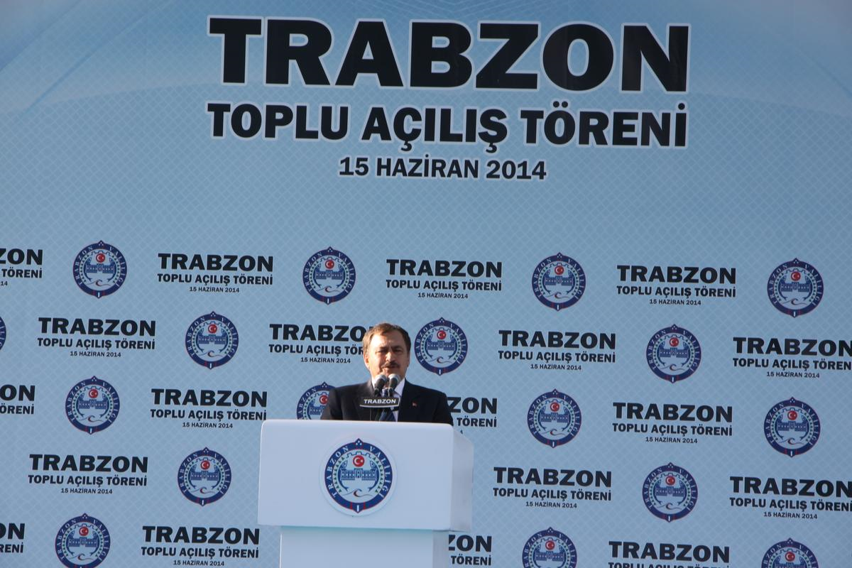Orman ve Su İşleri Bakanı Eroğlu, Trabzon\'da