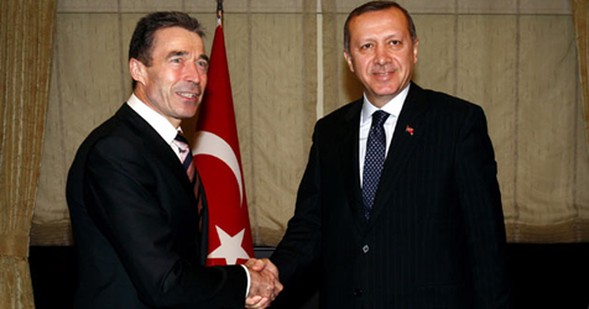 Başbakan Erdoğan\'ın NATO Genel Sekreteri Rasmussen ile Görüşmesi