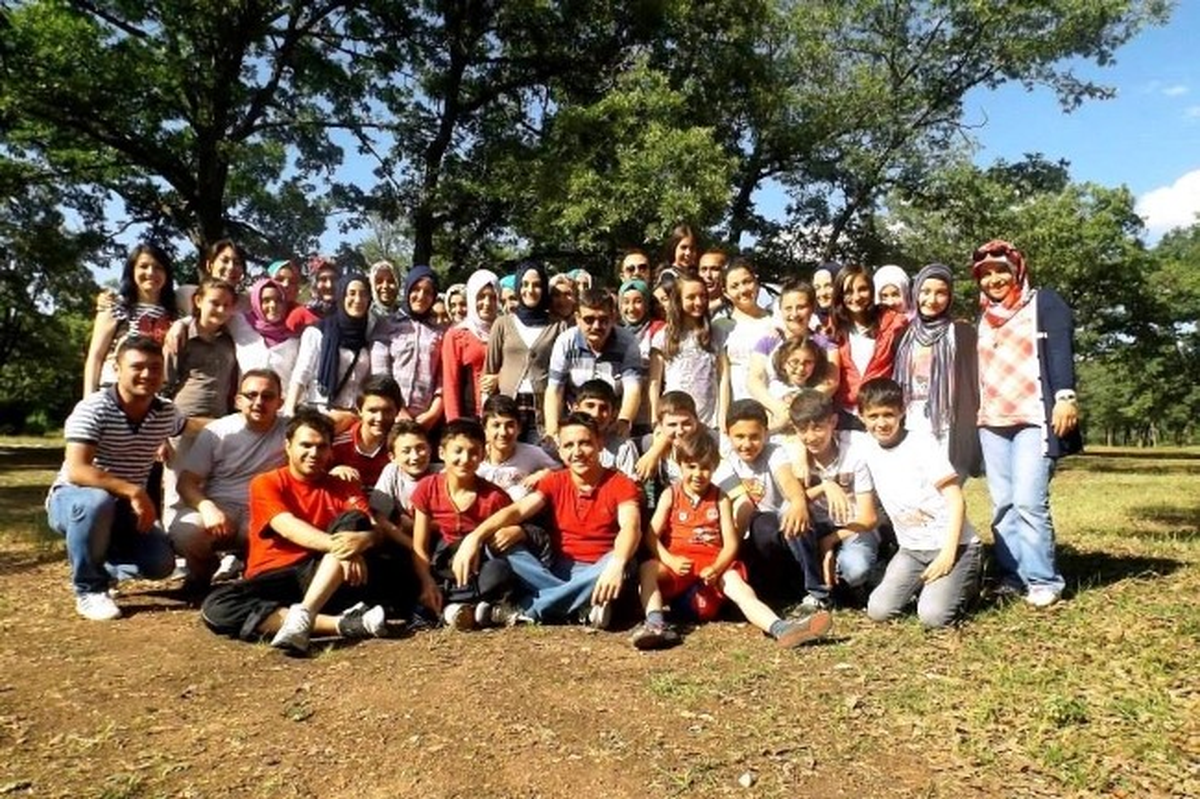 Cumhuriyet Ortaokulu Öğrencilerinin Mezuniyet Pikniği