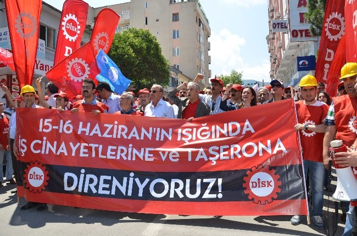 Disk, Soma\'da Yürüyüş Düzenledi