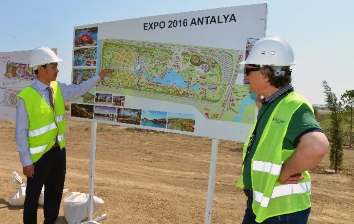 Expo 2016 Antalya\'da Bahçe Seçimine Gelen İlk Ülke Çin