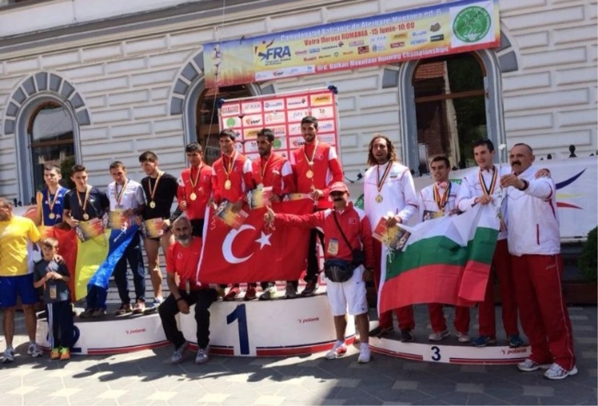 Milli Koşucular 3 Kategoride Balkan Şampiyonu