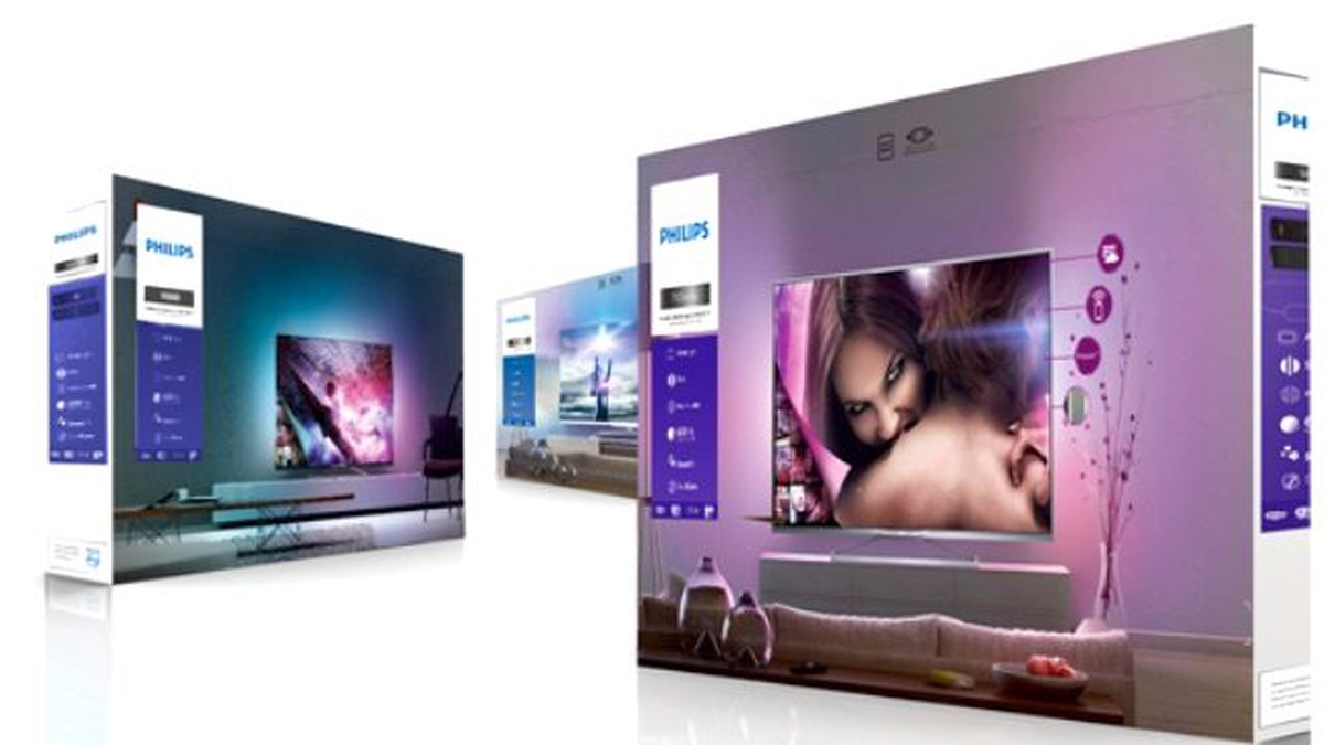 Philips Tv\'ler Sıradışı Ambalajlarıyla Fark Yaratıyor