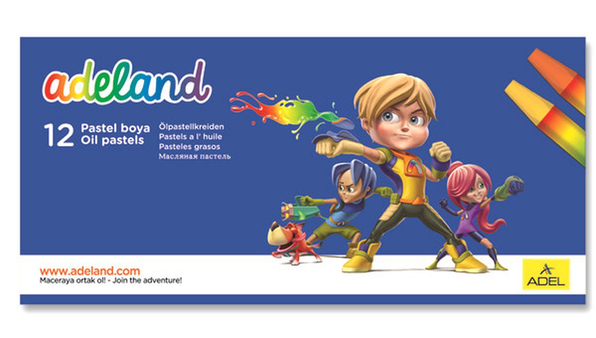 Adeland Pastel Boyaları İle Çocukların Kalbini Fethet Ediyor