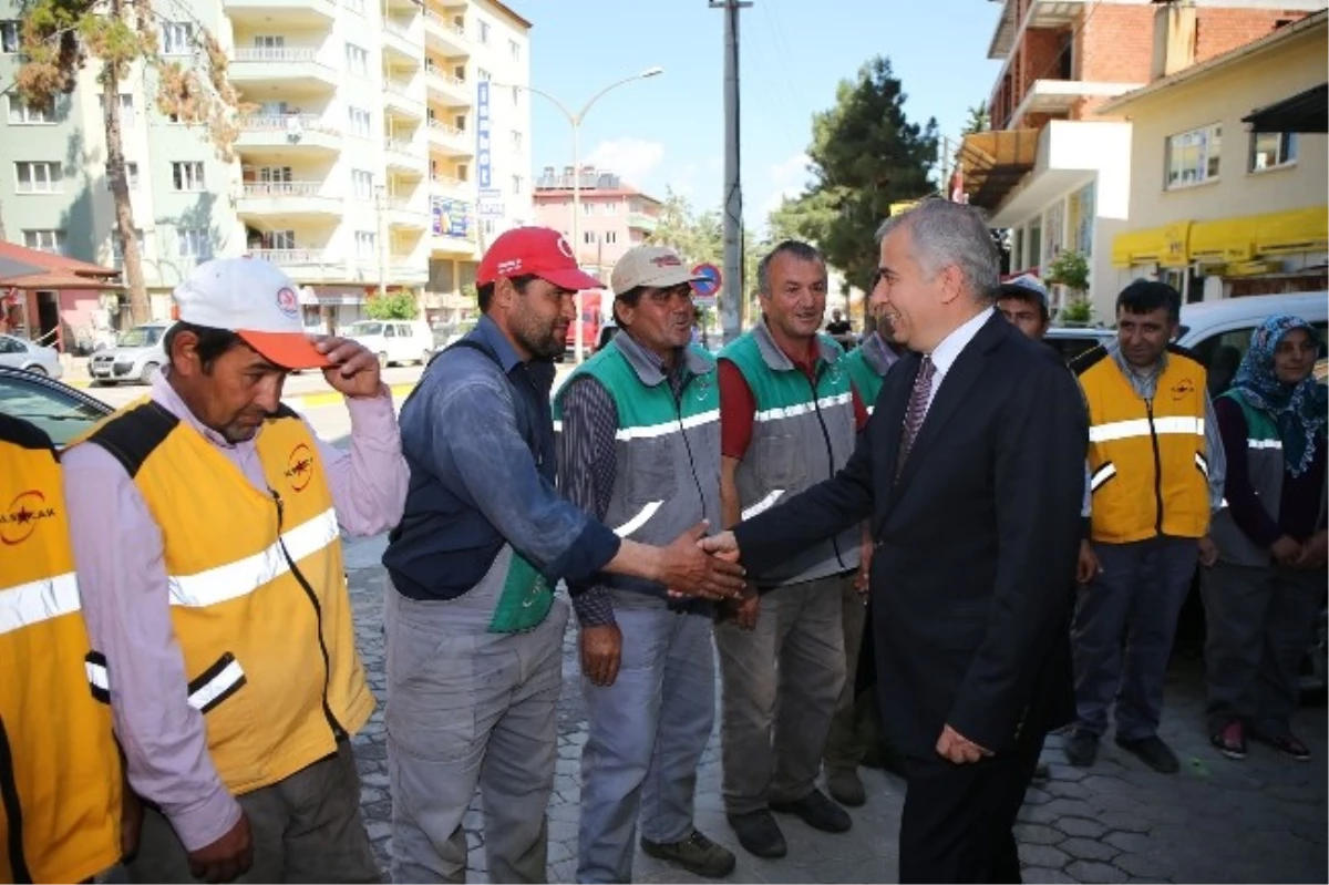 Başkan Zolan Acıpayam\'da İncelemelerde Bulundu