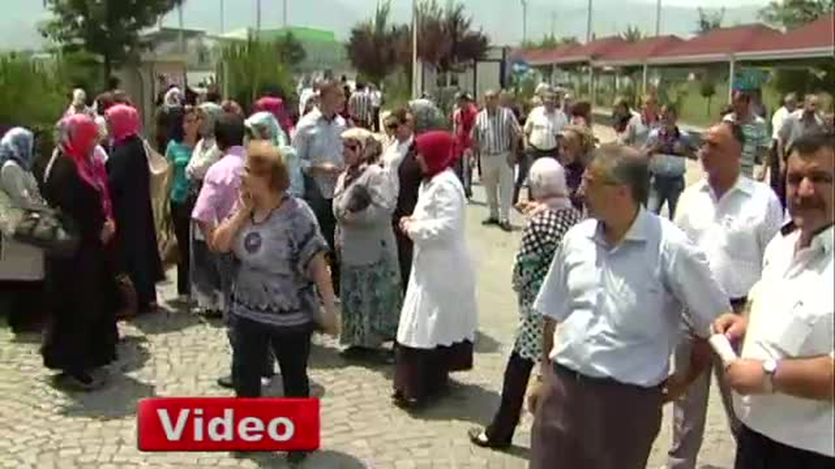 Bursa\'da Taşeron İşçilerden Eylem