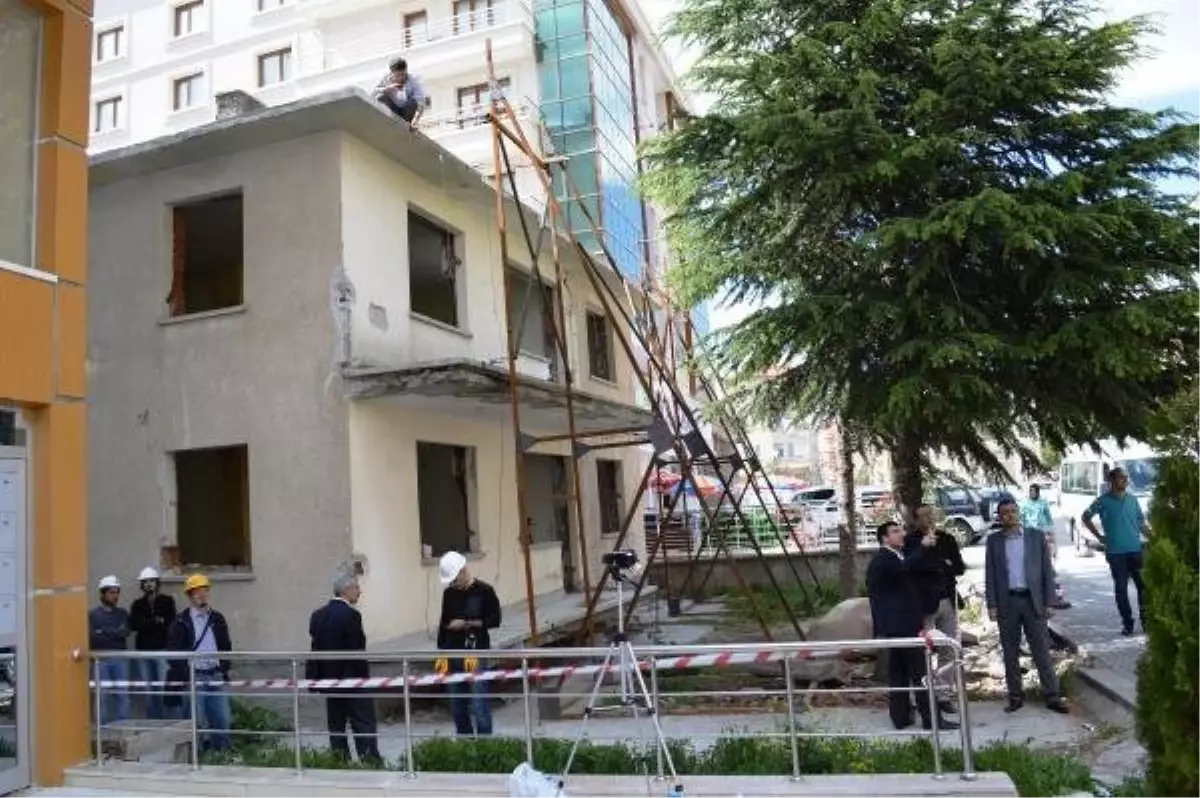 Çubuk\'ta "Deprem Etki Deneyi" Yapıldı