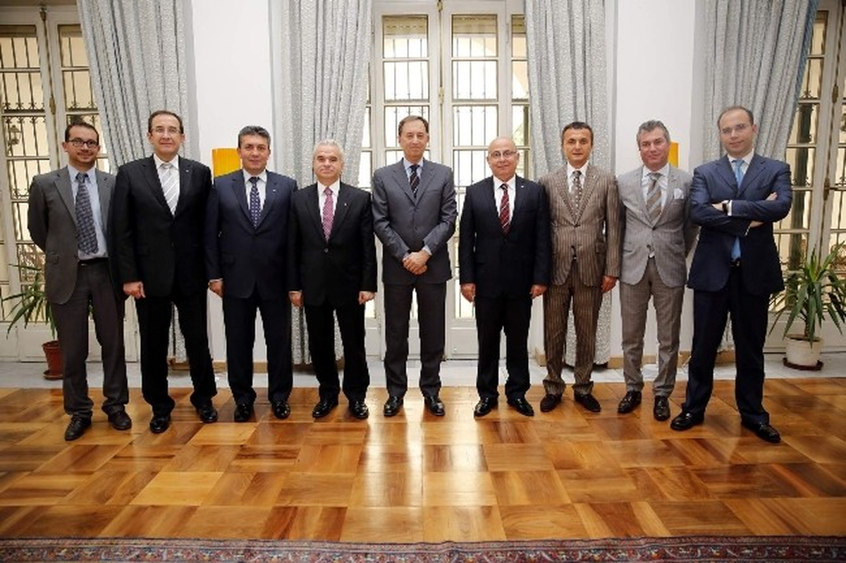 Eto Heyeti İtalya Büyükelçisi Scarante\'yi Ziyaret Etti