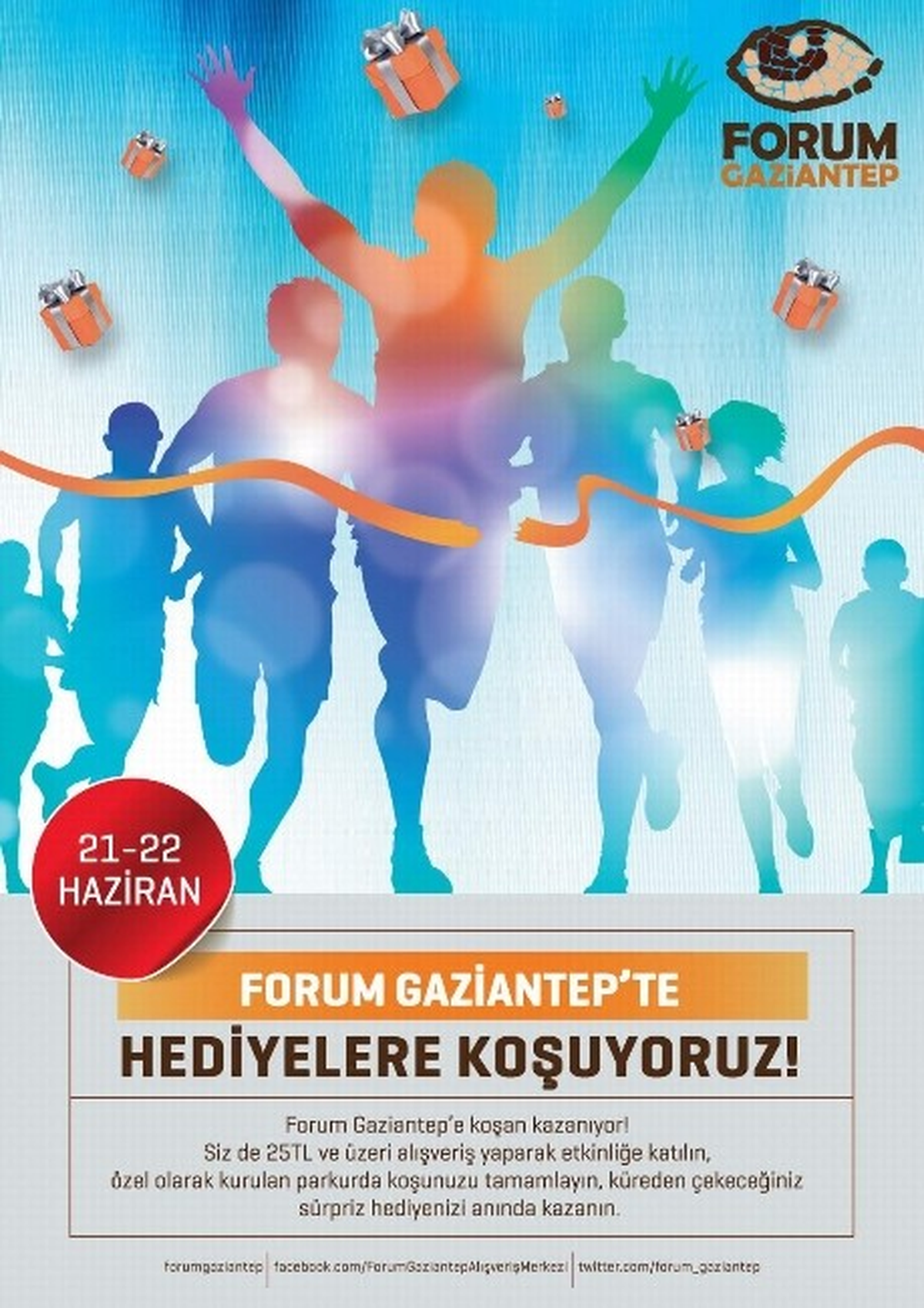 Forum Gaziantep\'e Koşan Kazanıyor