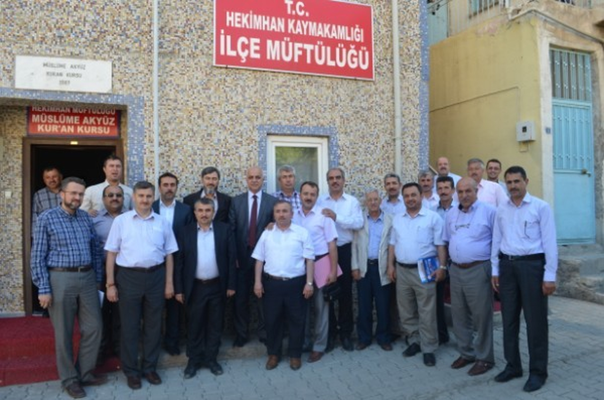 İlçe Müftüleri Hekhan\'da Toplandı