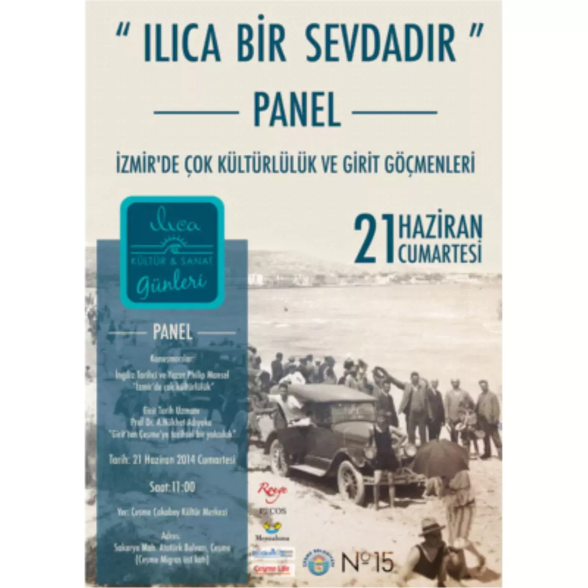 İzmir\'de Çok Kültürlülük ve Girit Göçmenleri Konulu Panel 21 Haziran 2014 Cumartesi Gerçekleşecek