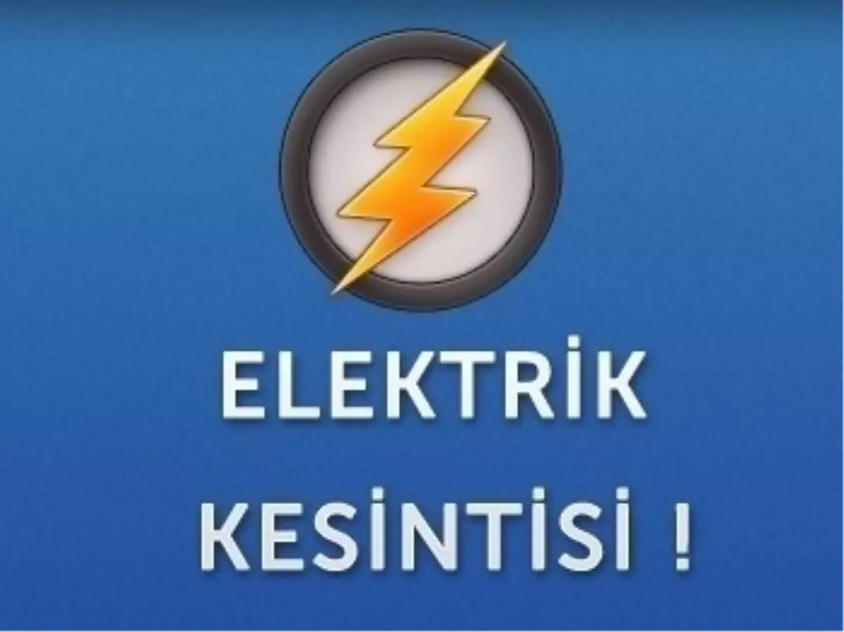 İzmir'in 14 İlçesi'nde Elektrik Kesintisi